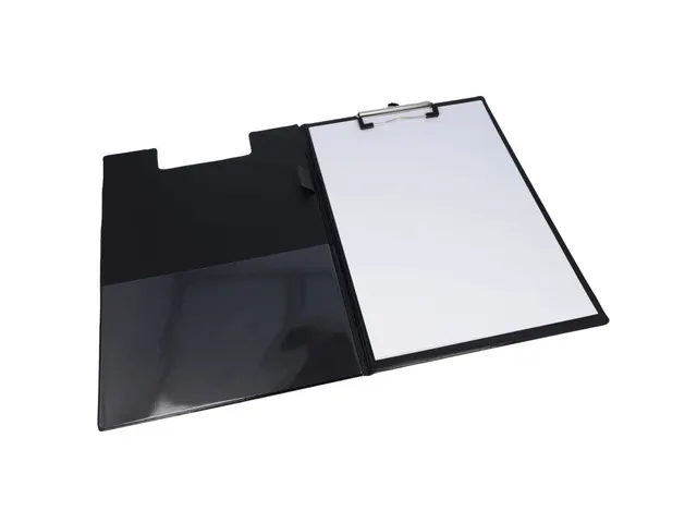 klemmap Westcott A4, zwart