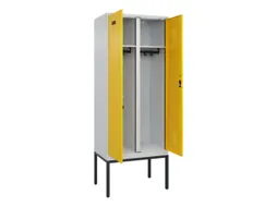 locker voor scheiding van kleding,HxBxD 2120x800x500mm,2vak