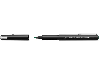 Fineliner STABILO dr!ver medium punt 0.8 mm Groen - 5