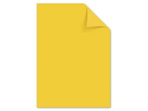 Papier Kangaro A4 120grs goudgeel pak 100 vel