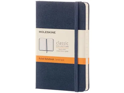 Notitieboek 9 X 14 Cm Gelijnd Harde Cover Saffier