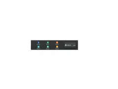 Vertiv U1077, Basis, 2U, Horizontaal, Zwart, 24 AC-uitgang(en), - CE M
