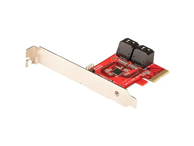 4 Port SATA PCIe Kaart 6GBPS Non-Raid