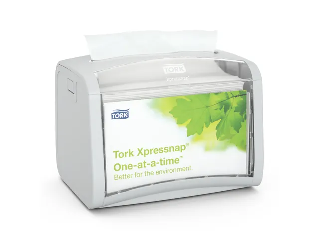 Distributeur de serviettes Xpressnap sur table N4 Signature Line gris