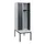 locker met bank,HxBxD 1950x600x815mm,2vak,vak B 300mm,draaigrendel