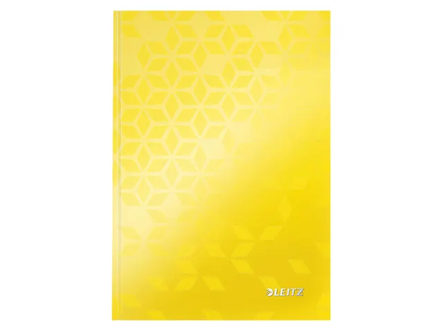 Notitieboek Leitz WOW A5 lijn geel