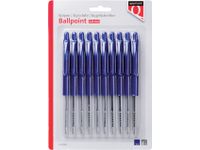 Balpen Quantore Drukknop Blauw Blister