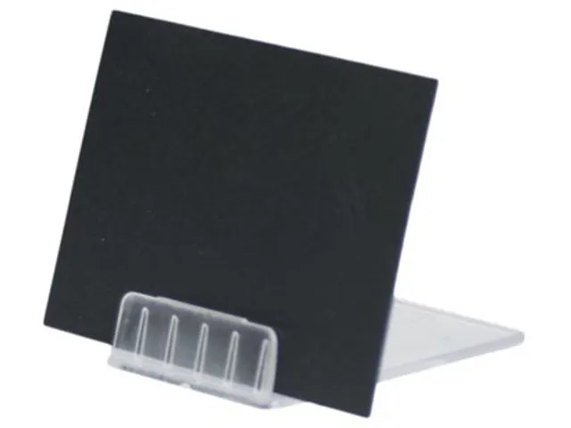 Securit Krijtbordjes Basis 4x6cm tags, Pak Met 10 Stuks