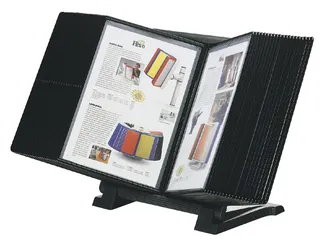 Infomanager Djois Flex-O-Frame basis met 10-tassen antraciet/zwart - 2
