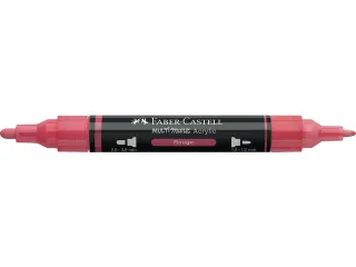 Acrylmarker Faber-Castell Multimark 124 rouge - 3