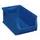 magazijnbak,HxBxD 150x205x355mm,gerecycled kunststof,blauw