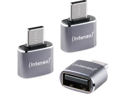 Adaptateur USB Intenso A480C USB-A USB-C USB 2.0 3pcs