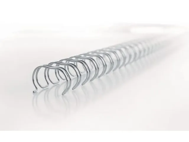 Draadrug GBC 9.5mm 34-rings A4 zilver 100stuks
