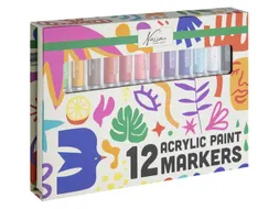 Acrylmarkers Nassau set à 12 kleuren