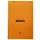Schrijfblok Rhodia A4 lijn 80 vel 80gr geel