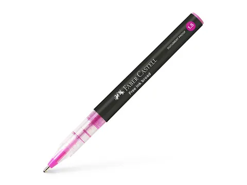 Inktroller Faber-Castell 1.5mm roze
