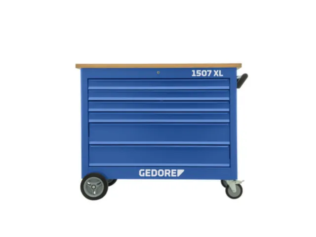 GEDORE 1507 XL 40200 Rolwerkbank met 6laden