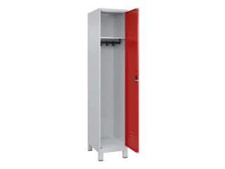 locker,HxBxD 1950x400x500mm,1vak,vak B 400mm,cil.-slot,voeten - 2