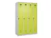 locker voor scheiding van kleding,HxBxD 1850x1200x500mm,4vak