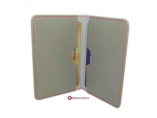 Creditcardhouder RFID Imitatieleer 2 pasjes Assorti