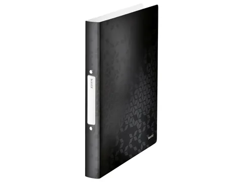 Ringband Leitz WOW A4 2-rings O-mech 25mm PP zwart