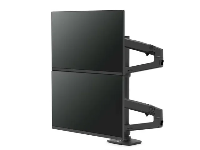 Monitorarm Duo Lx Dual Stacking 2 schermen 40 Inch Zwart