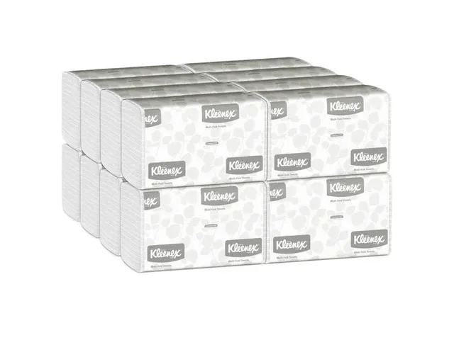Kleenex 8201890 Handdoek Multifold 1-laags wit 235x23cm 16x150st