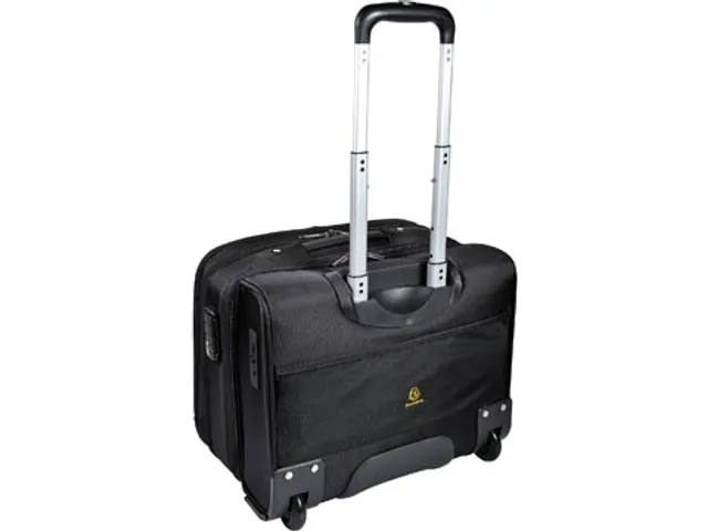Exactive Exatrolley Trolley Voor 15.6 Inch Laptops Zwart Polyester