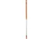 Manche en aluminium 2937-7 ergonomique orange 150cm Ø31 mm