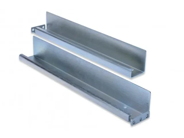 L-Support Glijrails Voor 483mm 19'' Netwerkkasten Van 600-800mm Diep