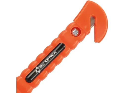 First Aid Only Noodhamer + Gordelsnijder incl. Houder 2 stuks Oranje