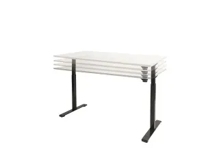 Dextro Basic Zit-sta Bureau Elektrisch 160x80 Honey Castello 25mm Alu - 4