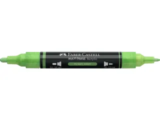 Acrylmarker Faber-Castell Multimark 257 green neon - 3