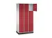 armoire multicases,RAL7035/RAL3003,HxlxP 1950x920x500mm