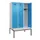 locker met bank,HxBxD 2120x1200x815mm,3vak,vak B 400mm,cilinderslot