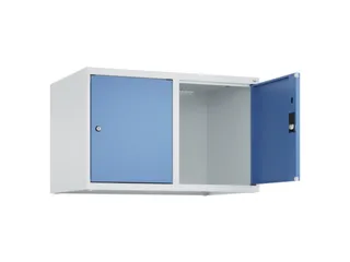 opzetkast,v. locker,2vak.,vak B 400mm,HxBxD 500x800x500mm,vleugeldeur - 2