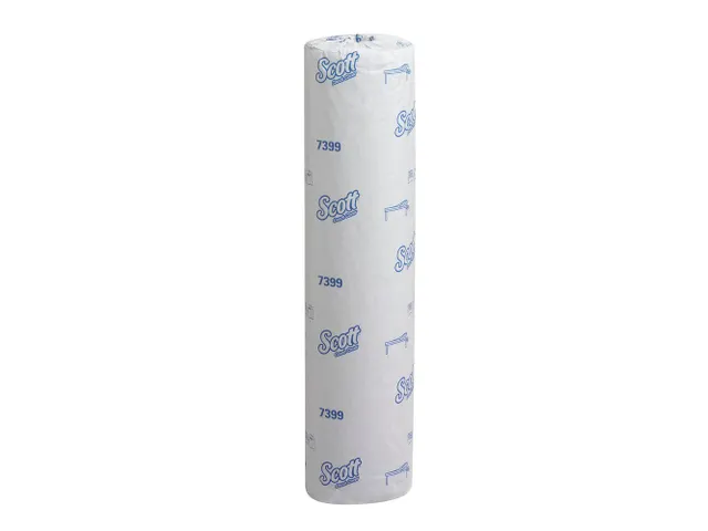 Drap d'examen Scott 7399 EXTRA 2 épaisseurs bleu 12 rouleaux