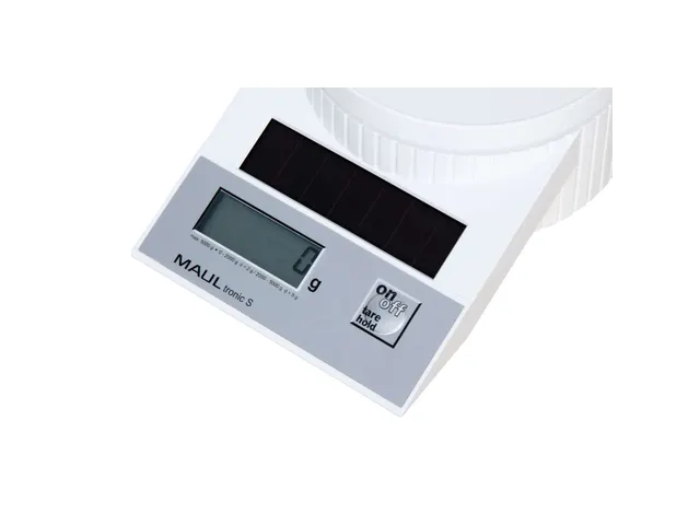 Briefweger MAULtronic solar tot 5000 gram wit