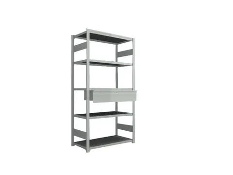 lade,v. inhaakstelling,HxBxD 200x918x438mm,RAL7035