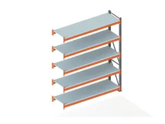 Breedvakstelling Aanbouwveld Hxbxd 3300x2785x800mm 5 Stalen Legborden