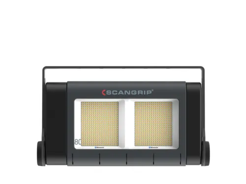 bouwlamp,864 SMD-led,20000-80000lumen,draaggreep,straalhoek 120 °