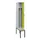 locker met bank,voor scheiding van kleding,HxBxD 2120x300x815mm,1vak