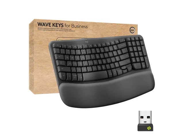 Wave Keys for Business Ergonomisch Toetsenbord AZERTY BE