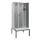 locker met bank,HxBxD 2120x900x815mm,3vak,vak B 300mm,draaigrendel