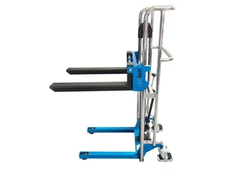 hoogheffende palletwagen,draagverm. 400kg,vork L 650mm - 2