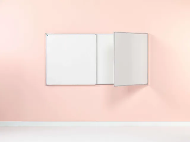 Smit Visual Vijfvlaksbord 120x300cm Emaille Wit RC-10