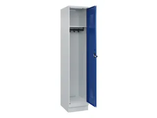 locker,HxBxD 1950x400x500mm,1vak,vak B 400mm,draaigrendel,sokkel - 2