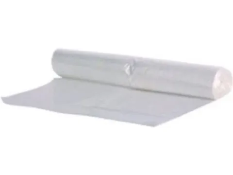 Afvalzak LDPE Gerecycled 70x110cm T50 transparant 120 Liter 150 Stuks