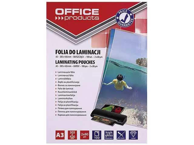 lamineerhoes ft A3 160 micron 100x