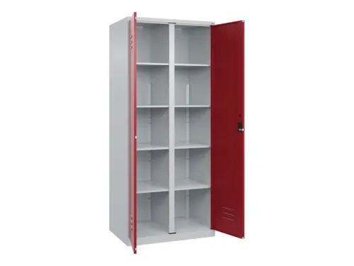 wasgoedverdeelkast,HxBxD 1850x800x500mm,vak B 400mm,draaigrendel